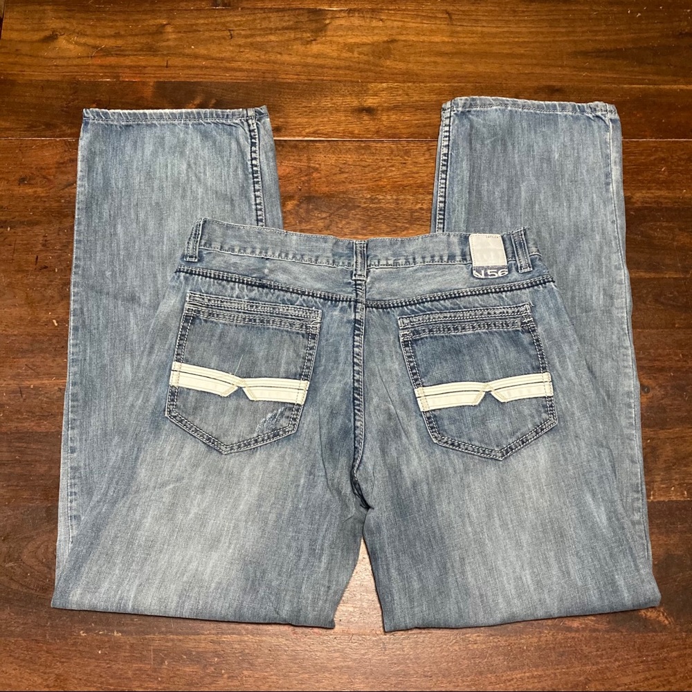 Helix Loose Straight Jeans 34x34 Light Wash